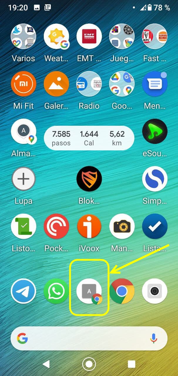 02 llaveweb en pantalla telefono 05